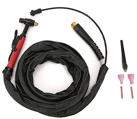 TIG Welding Torch, TIG Welding Torch, M16 * 1.5 mm Plug, air-Cooled Welder for The TIG Welding Machine QQ150 (3.7 m)