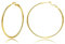 Creolen aus Sterling Silber,Gold Silber große Creolens für Damen 14 Karat echt Vergoldet Große Dünne Hypoallergen Kreis Endlose Creolen, 20/30/40/50/60/70 mm für Mädchen