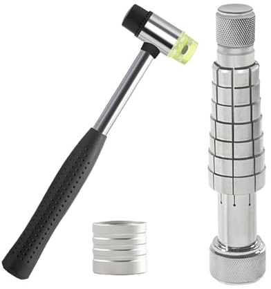 Adoorniequea Ringdehner, Werkzeug zum Dehnen und Vergrößern von Ringen, Metall, Schmuck, Ringgrößenwerkzeug