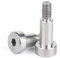 Pernos de rodamiento, pernos de rodamiento,10 piezas M4 de diámetro 5 mm, acero inoxidable 304, tornillo de cabeza hueca hexagonal, tornillo de hombro de contorno, tornillo de cojinete de metal, torni