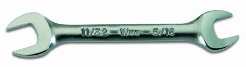 Williams OES-0607 Short Double Head Open End Wrench, 3/16 by 7/32-Inch