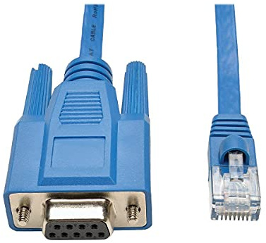 Tripp Lite RJ45 to DB9F Cisco Serial Console Port Rollover Cable (P430-006)
