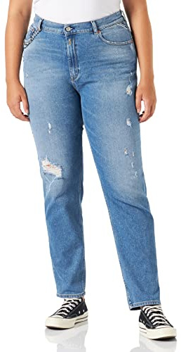 REPLAY Kiley, Jeans Mujer, Azul (009 Azul Medio), 24W / 30L