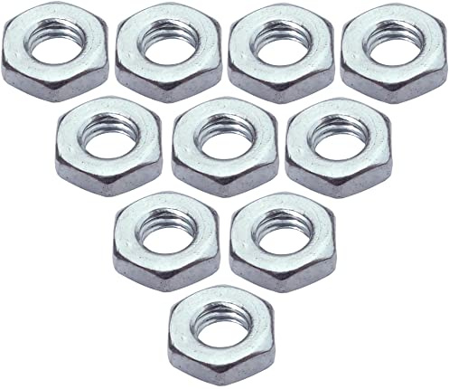 AERZETIX C49445 Écrous bas M3 hexagonaux, Lot de 10
