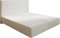 DELIFE Boxspringgestell Dream-Well Bouclé Creme-Weiß 180x200 cm Bettgestell
