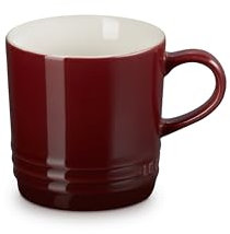 Le Creuset Stoneware Cappuccino Mug, 200 ml, Garnet, 70303209490099