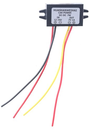 WKabnkn 12V-24V To 7V Power Module Converters Module Supplies Reduces Voltages Regulator Car Motorcycle