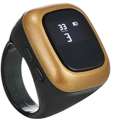 Contatore ad anello intelligente, Contatore ad anello intelligente,Anelli intelligenti di preghiera - Anello di monitoraggio della preghiera con promemoria del, contatore digitale, anell