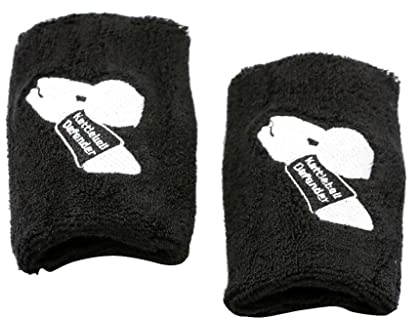 Kettlebell Wrist Guards with Plastic Armour Insert - Forearm Protector Band for Weightlifting, Strength Training, Gym Workout - Unisex Wrist Support Sleeve Brace Strap for Women & Men