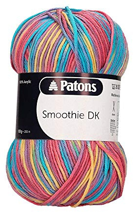 Patons Smoothie DK, Multi Mix (2020), 100g