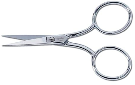 Fiskars Gingher 4 Inch Large Handle Embroidery Scissors (01-005271)