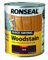 Ronseal Quick Drying Woodstain Teak Gloss 750ml