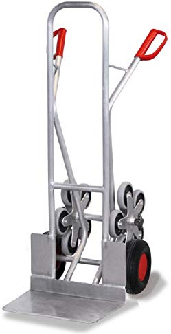 VARIOfit Aluminium Treppenkarre mit 2 fünfarmige Radsterne, ap-710.209