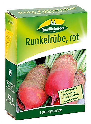 Quedlinburger 205006 Runkelrübe rot 200 g (Rübensamen)