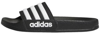 adidas Mixte enfant ADILETTE SHOWER SLIDES, Core Black / Cloud White / Core Black, 36 EU