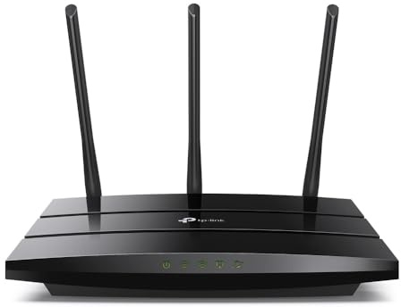 TP-Link AC1900 Smart WiFi Router (Archer A8) -High Speed MU-MIMO Wireless Router, Dual Band Router for Wireless Internet, Gigabit, Supports Guest WiFi