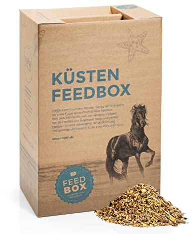 STRÖH Küsten Strukturmüsli + Dinkel Pferd (29kg) • Pferdemüsli mit Dinkel, Maisflocken, Sonnenblumenkerne, Apfeltrester, etc. • Müsli Pferd