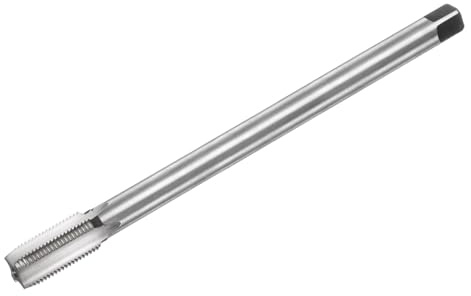 sourcing map Metric Thread Tap M16 x 1.5 H2 200mm Extra Long Straight Flute Screw Thread Milling Machine Taps Threading Tapping Repair Tool