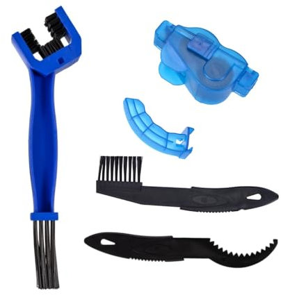 Changyeah Fahrrad Kettenreinigungsgerät Kit,4 Stück Ketten Reinigungsbürste,Gangschaltung Getriebe (Zahnräder) Bürste Reinigung Werkzeug,für Fahrrad