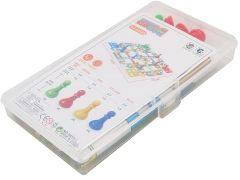 CENPEK Juego de Mesa Tradicional Ludo, Calidad Divertida Tradicional Favorita, Gran Juego de Mesa Familiar para 2 a 4 Jugadores