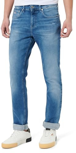 Tommy Jeans Herren Scanton Slim AI3335 DM0DM21903, Denim (Denim Medium), 30W / 34L, Denim (Denim Medium), 30 W/34 L