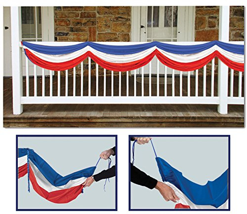 Beistle Fabric Bunting Decoration