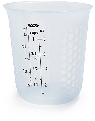 Oxo 11161100MLNYKEU Mätkopp 250 ml i vitt, plast
