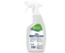 Liber srl Vico Nettoyant avec marque écologique pour vitres Non polluant de 750 ml spécifique pour le nettoyage et le polissage des miroirs, des vitres, du plexiglas, des surfaces émaillées et