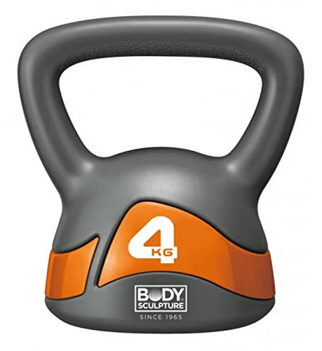 Carta Sport Body Sculpture Kettle Bell (4kg) (Grey/Orange)