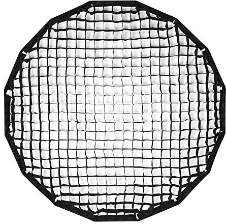 Andoer 90cm Nylon Softbox with Honeycomb Grid for Studio Photography