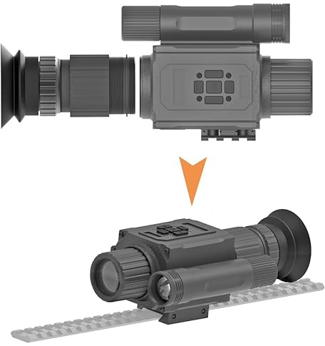 [High-End Digital Front Zoom] New 940NM Infrared Night Vision Device Nk008 Day And Night 1080P Digital Telescope For Hunting Observation Camping