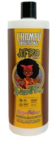 Dona Flora - Champú Afro Boom, Crespo Poderoso - 1000ml - Con Aceite de Amla, Naranja y Pantenol - Define, Fortalece y Nutre rizos intensos