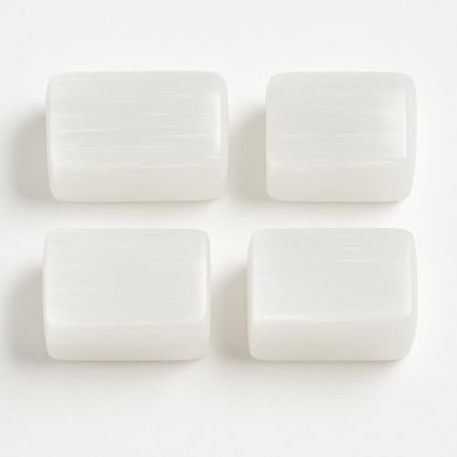 Sélénite Pierre naturelle 100 % - Nettoie et protège des énergies négatives