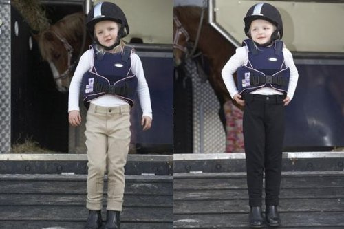 William Hunter Equestrian toggi showring childs jodhpurs - 24 - black