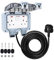 Youyijia 10M 2 Gang IP66 Outdoor Waterproof Socket with Extension Lead 13Amp Double Switched Sockets Cover Rated Weatherproof Wall Plug Socket Box