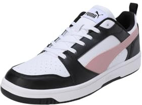 PUMA Erwachsene Rebound V6 Low Sneakers 38, White Future Pink Black