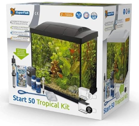Superfish Start 50 glass aquarium - Black