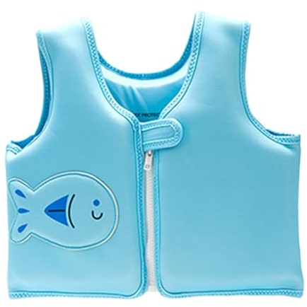 Chaleco flotante – Chalecos de flotación para natación, chaqueta de ayuda a la flotabilidad con tirantes ajustables para actividades acuáticas a partir de 2 años playa piscina lago