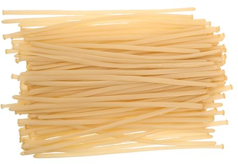 Amosfun Ballons Longs en Latex Mat 1,8 G Transparents – 100 Pièces pour Décoration Fête, Anniversaire, Mariage et Diy, Ballons à Modeler Résistants et Créatifs pour Événements Festifs