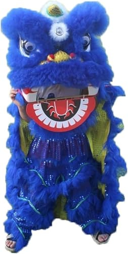35 cm lejondans maskot kostym, kinesisk traditionell lejondans kostym, för festival festuppträdande