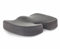 Linenspa Ergonomisches Sitzkissen aus Gelschaum – Steißbein-/Coccyx-Komfort – Sitzpolster für Bürostuhl, Auto und für ganztägiges Sitzen, Grau