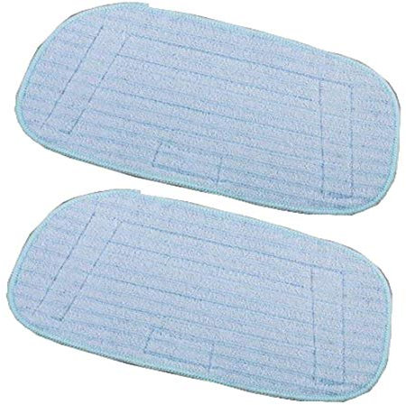 Find A Spare Microfibre Hardfloor Cleaning Cloth Pads for Morphy Richards 70465 720501 35841 Steam Mop Cleaner (Pack of 2)