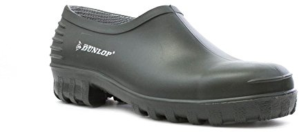 DUNLOP Gardening Shoe, Clog, Goloshes. Waterproof. Unisex Sizes 3-12 UK (11 UK, All Green)
