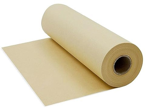 Packpapier-Rolle von Juvale - Kraftpapier-Rolle als Verpackungspapier, Geschenkverpackung, für Bastelarbeiten, zum Versand - Braun - 25,4 cm breit, 30,5 m lang - AUSVERKAUF