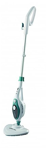 Venteo steam11new sans sac 1500 W blanc aspirateur de pied et balai électrique – Aspirateur balai sans sac, Blanc, 0,4 l, ce, sèche et humide, 5 m)