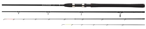 Daiwa Black Widow Feeder, 3,3 Metri, 0-60 Grammi, 5 Sezioni, Canna da Pesca Predatori, 11789-335