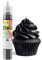 Lebensmittelfarbe - 30ml Hochkonzentriert Lebensmittelfarbe Flüssig, Lebensmittel Farbe für Kuchendekoration, Kunsthandwerk Einfärben, Airbrush, DIY Seifen (Schwarz)