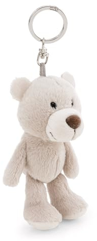 NICI Schlüsselanhänger Bär Finni 10cm - beige - Treuer-Begleiter für Rucksack oder Tasche, Schlüsselhalter für klein und Groß | 62300