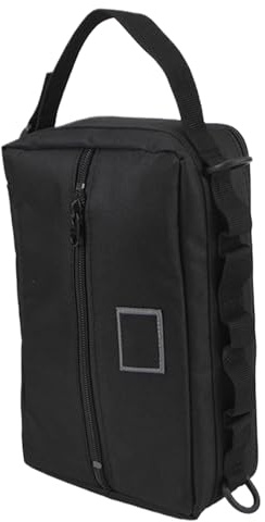 Organizzatrice da cucina da campeggio - Valigetta portatile per utensili da cucina in campeggio - Organizzazione per forchette coltelli utensili per la casa viaggio picnic escursionismo all'aperto