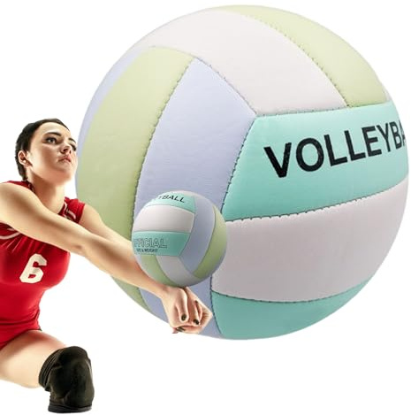 Beach Volleyball | Waterproof Soft Sports Toy Ball | Durable Beach Training Ball | Lightweight Volleyball Ideal For Seaside, Pool, Backyard Games And Summer Activities
